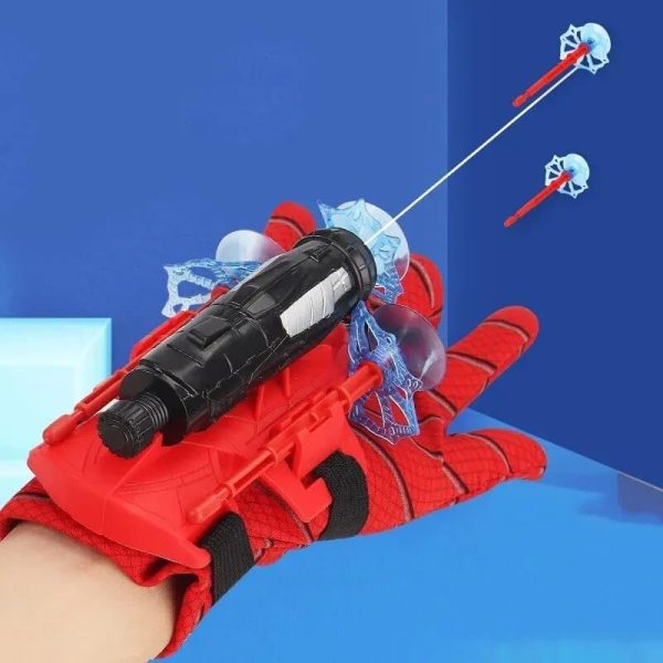 Spider web shooting toy