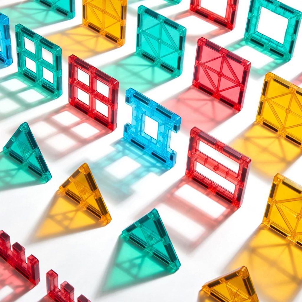 Magnetic building block toys