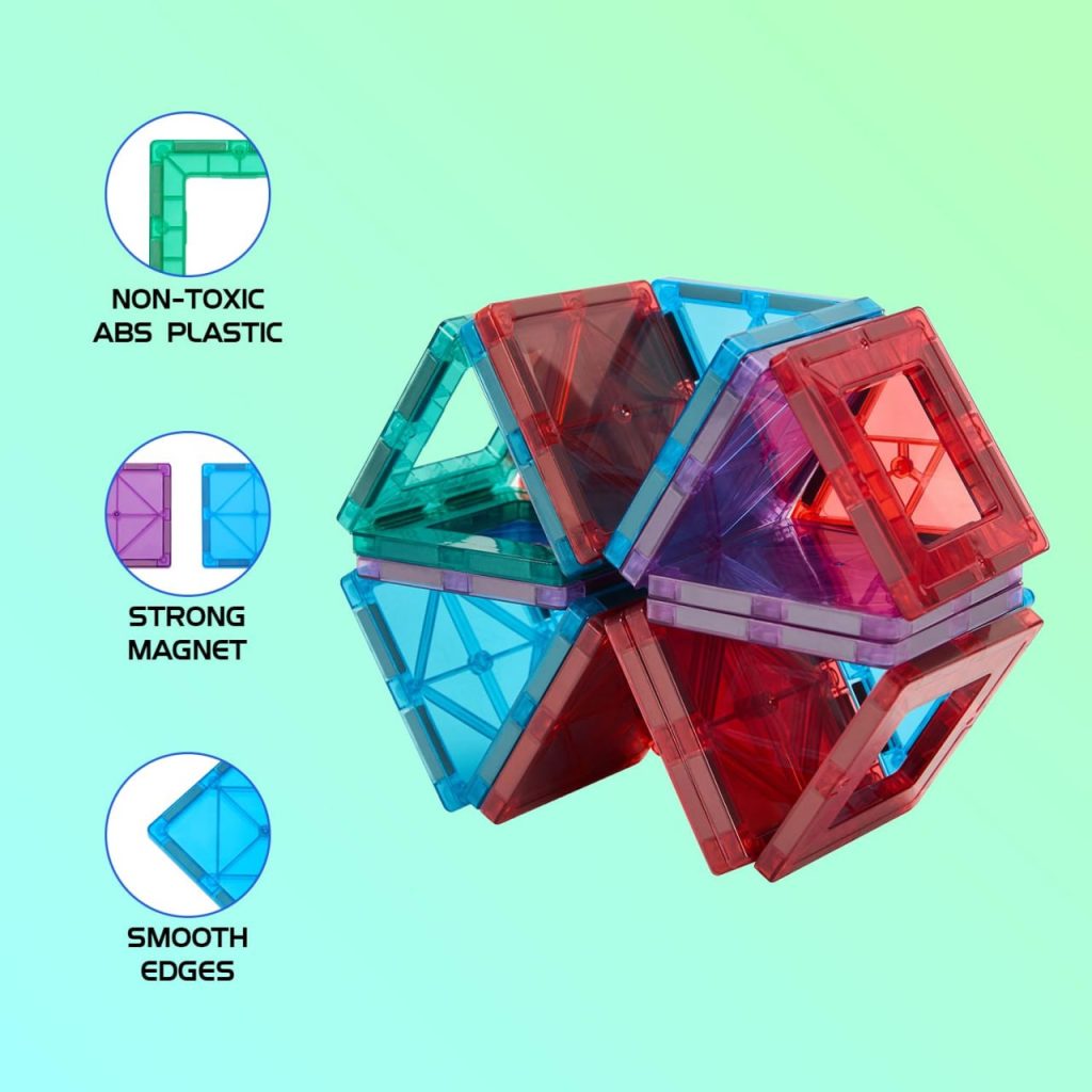 Magnetic building block toys