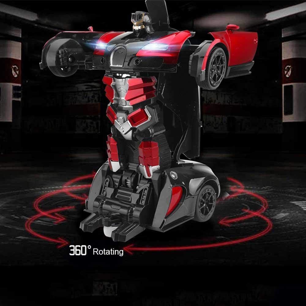 Cable World Plastic Battery Operated Converting Car to Robot